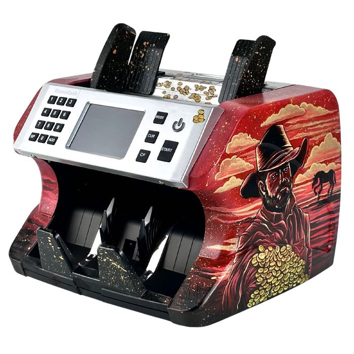 Розмальований лічильник банкнот NanoCash Red Dead Redemption