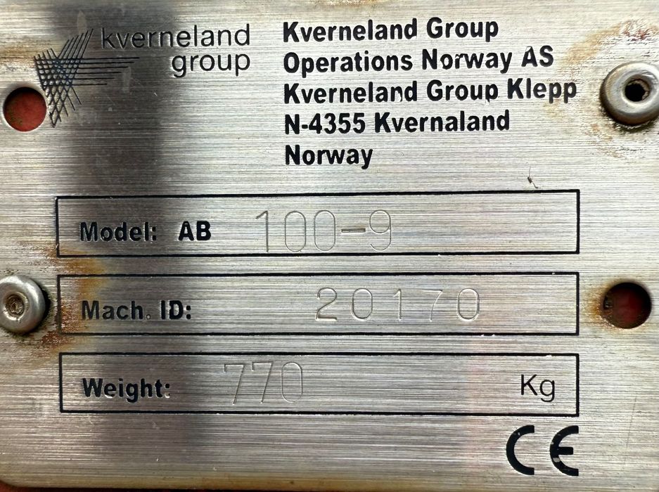 Kverneland ab 100 ,pierwszy wł. stan bdb.