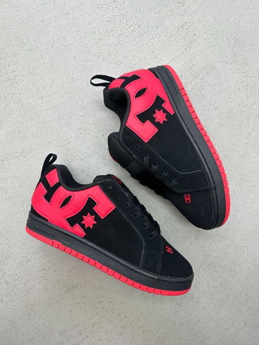 !SALE! DC Shoes Court Graffik Black/Red 36 37 38 39 40 41 дс дісі