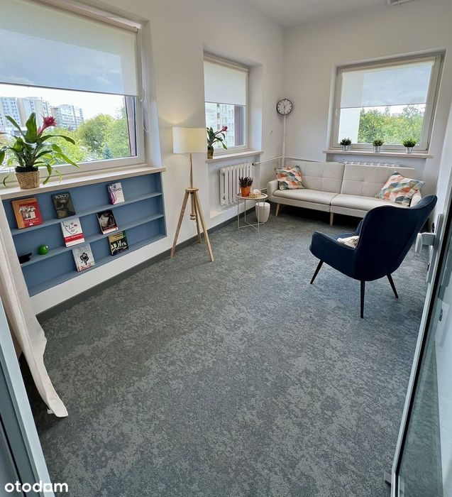 Gabinet dla psychologów, coachów, dietetyków | 4 min od Metra Imielin