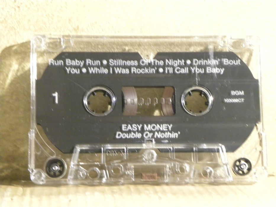kaseta magnetofonowa double or nothin' easy money unikat