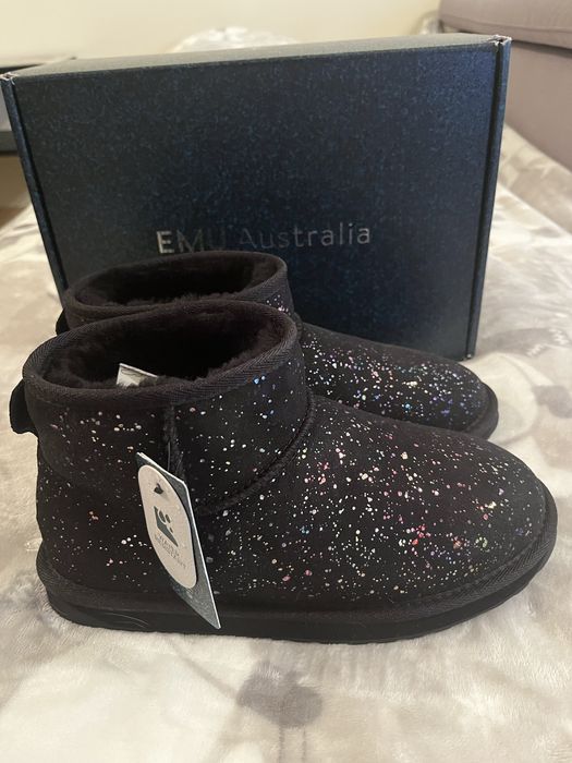 Buty Emu Australia Stinger Micro Galaxy rozm 38. Czarne. Nowe!