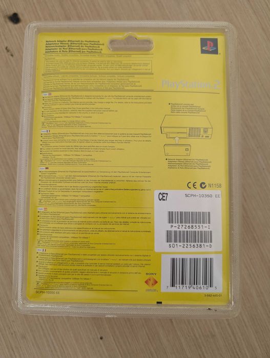 Adaptador de Rede (Ethernet) para PlayStation 2