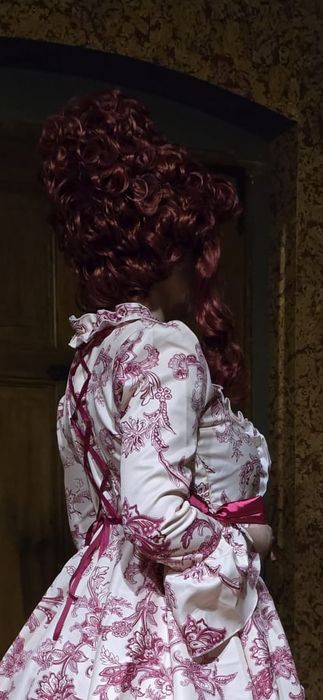 Peruka damska barok, stan bardzo dobry