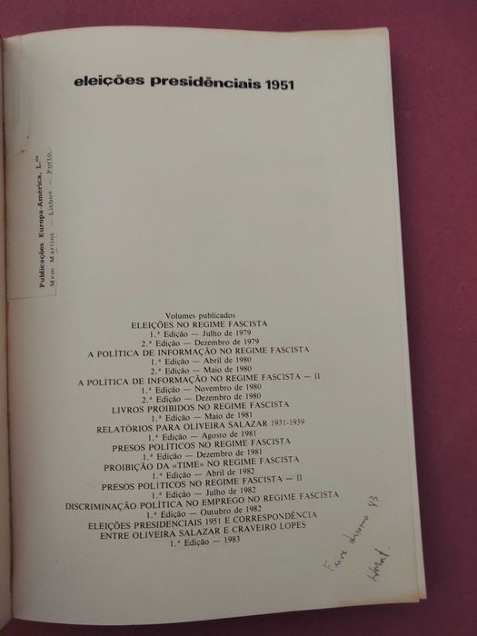 Eleições Presidenciais de 1951