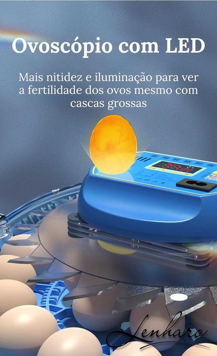 Chocadeira / Incubadora de 33 de Pássaros Ovos NOVA - Disponibilidade
