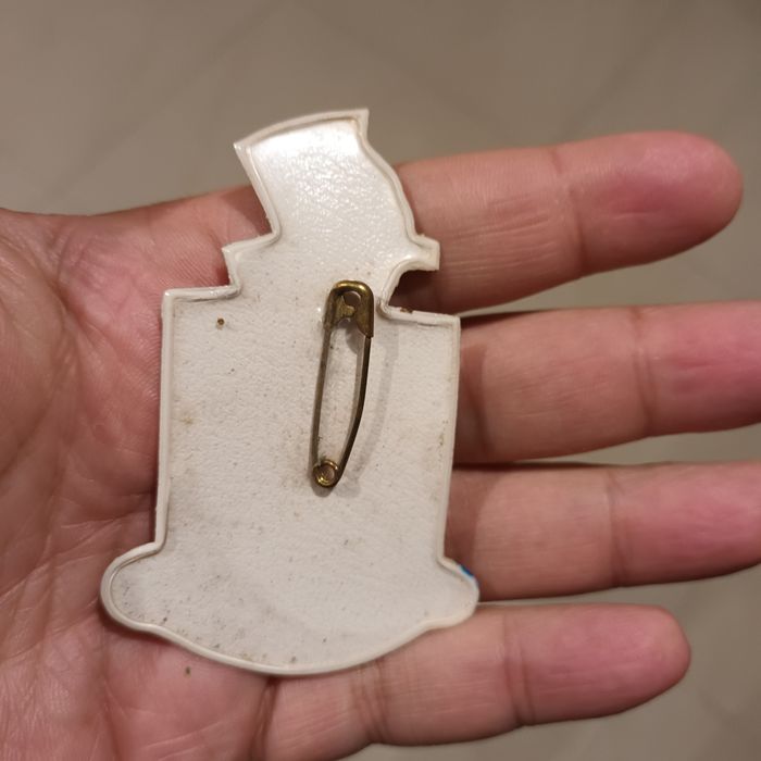 Crachá plástico escola Prática de Infantaria ver fotos sff