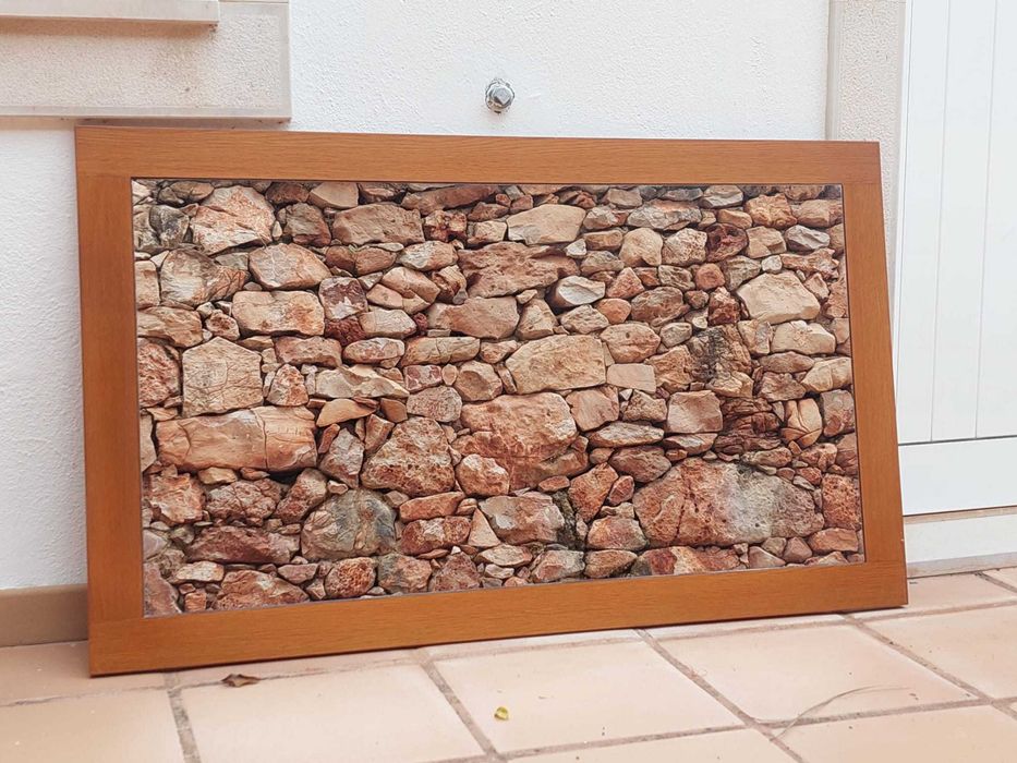 Quadro Espelho Médio Castanho Claro64309654718337121