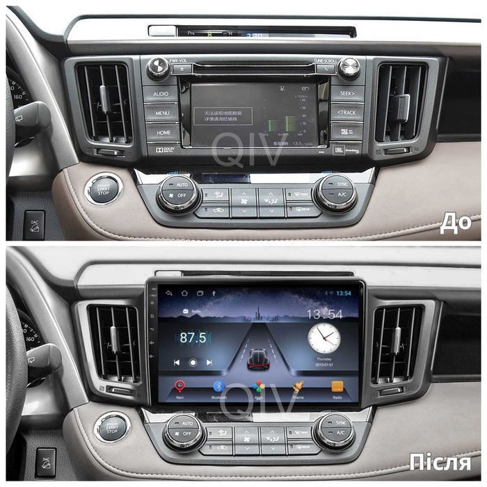Штатна магнітола Mekede під Toyota RAV4 (2012-2018)