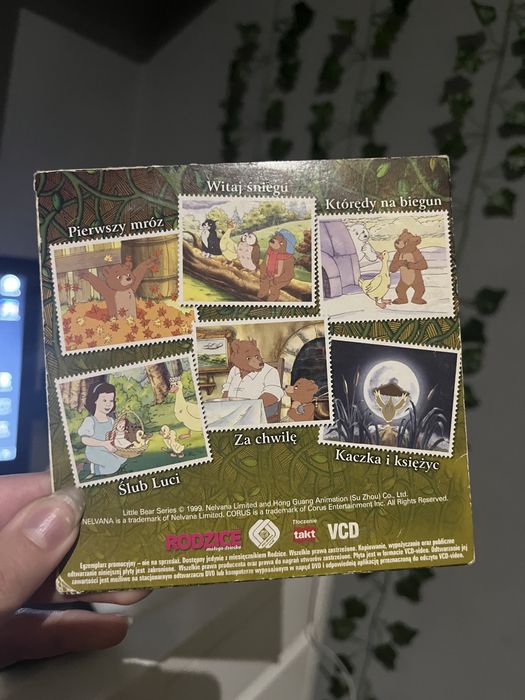 2 płyty dvd „mały miś” bajki 12 bajek