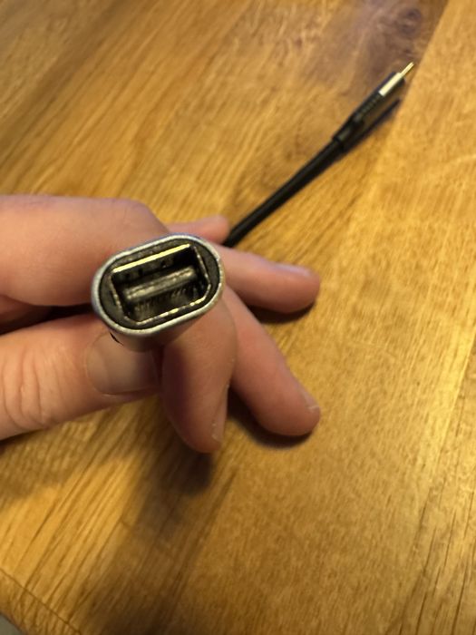 Adapter przejsciowka MiniDisplayPort na USB-C