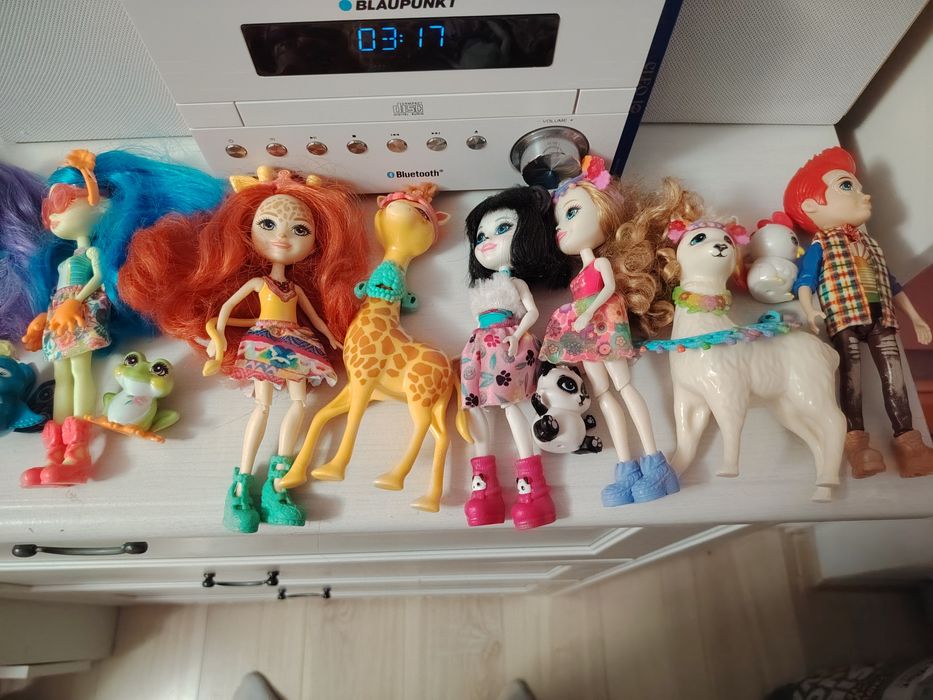 Domek enchantimals z lalkami Duży Zestaw