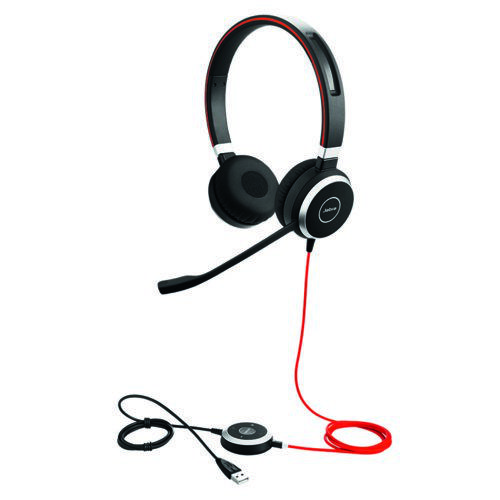 Słuchawki nauszne JABRA Evolve 40 UC Czarny
