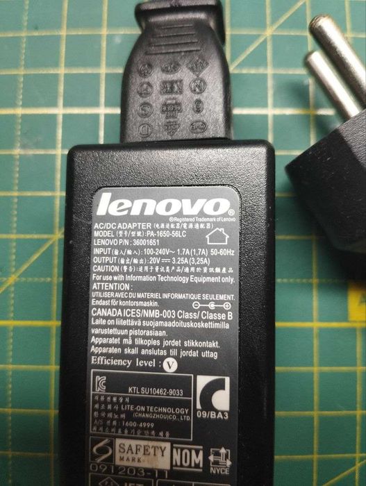 Adapter Lenovo PA-1650-56LC блок живлення оригінал