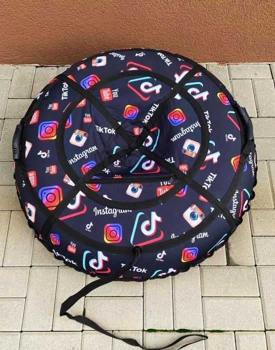 Надійний тюбінг таблетка ватрушка тюба тюбинг плюшка санки надувні