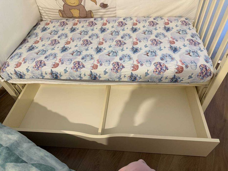 Ліжко дитяче "Верес ЛД 12" слонова кістка, Veres