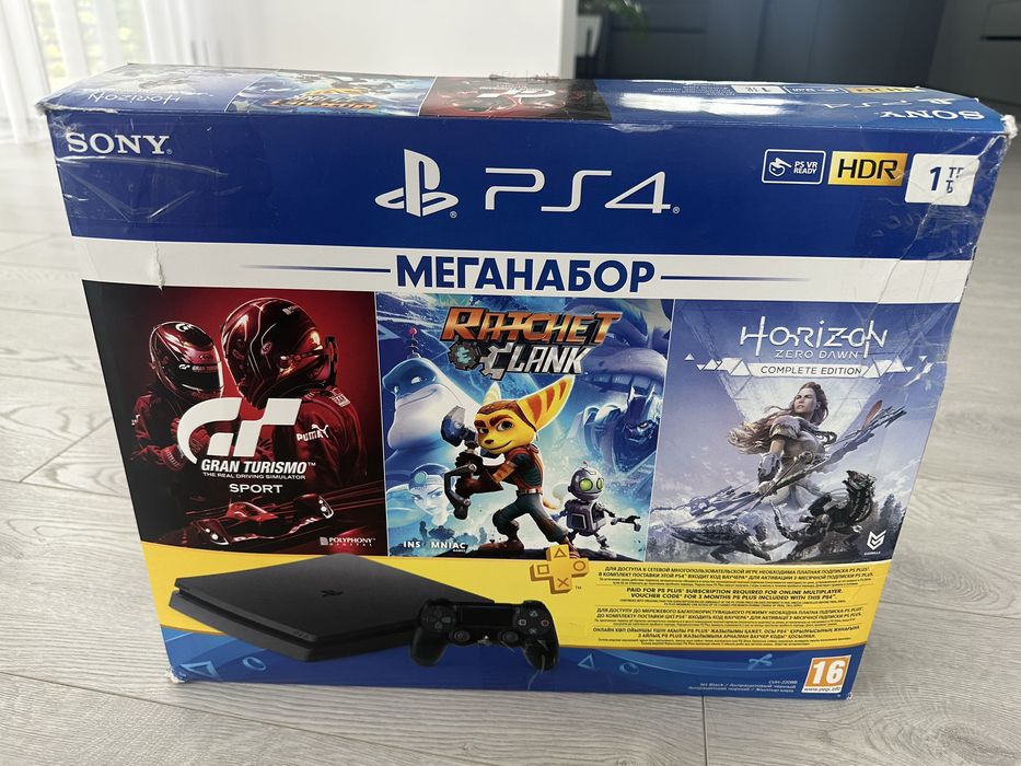 PS4 slim на 1 TB