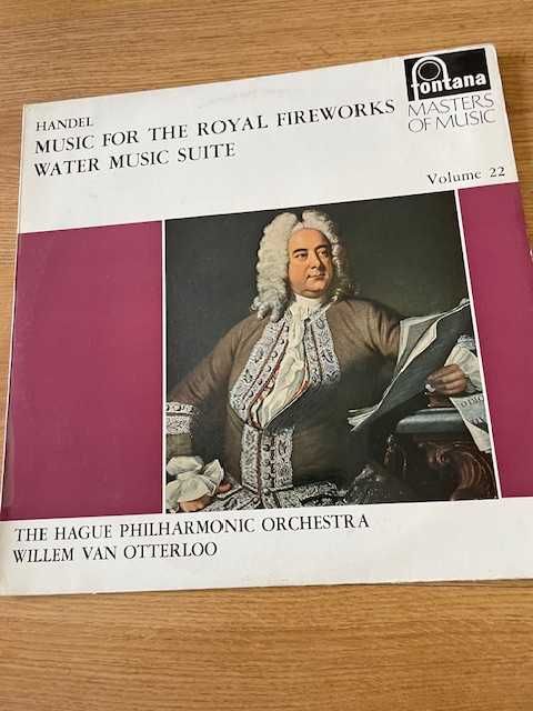 vinil Handel- Music for the royal fireworks