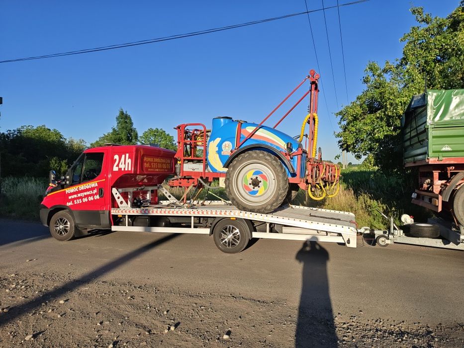 Tania POMOC DROGOWA 24H - laweta Polska Europa. SZYBKO, bez stresu!