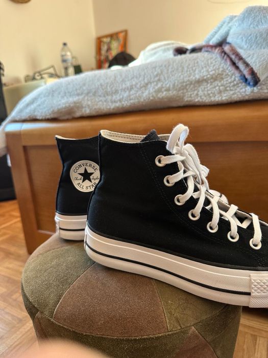 All Star pretas de plataforma