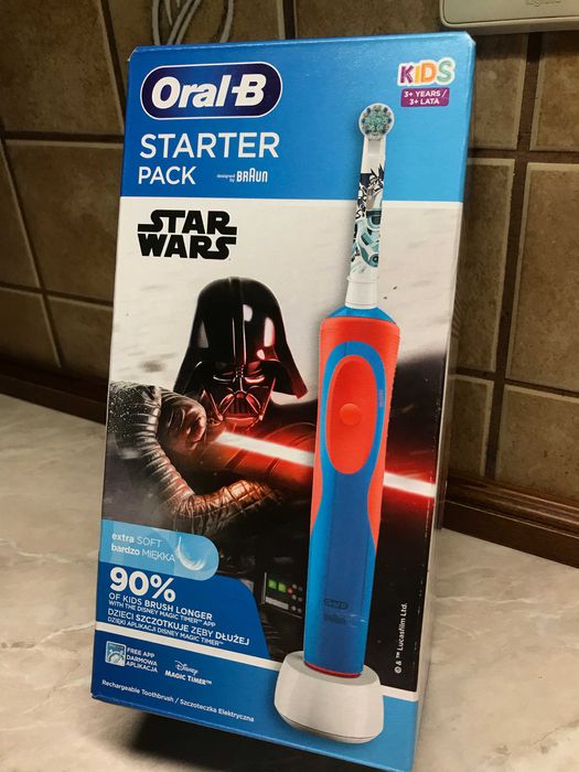Szczoteczka Oral-B Star Wars KIDS chłopiec