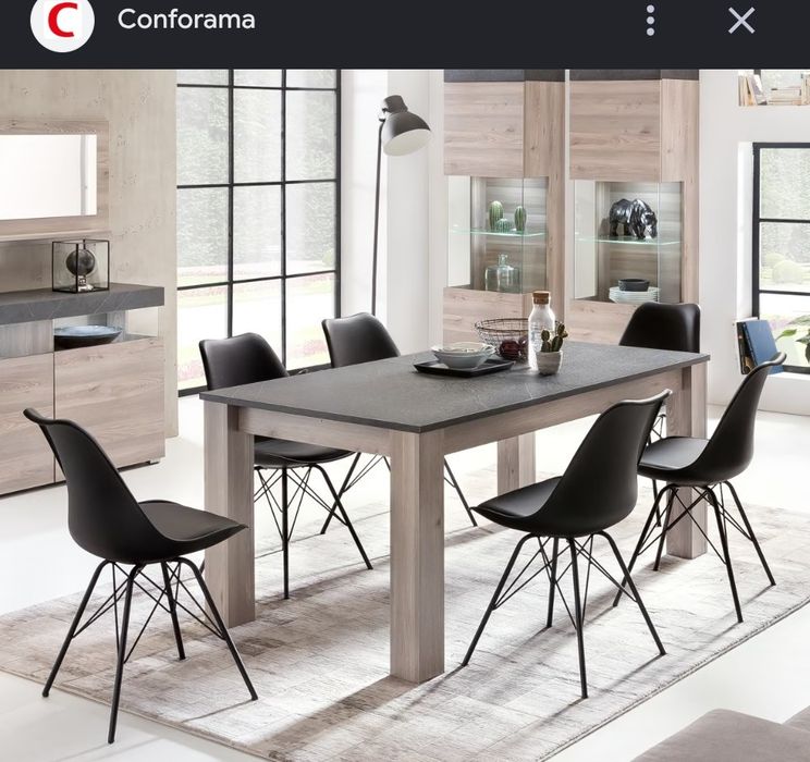 Mesa extensível vettera conforama
