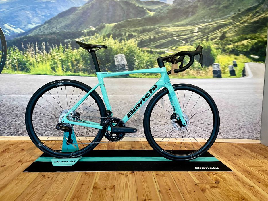 Nowy rower szosowy Bianchi Specialissima Ultegra Di2 Promocja RATY 0%
