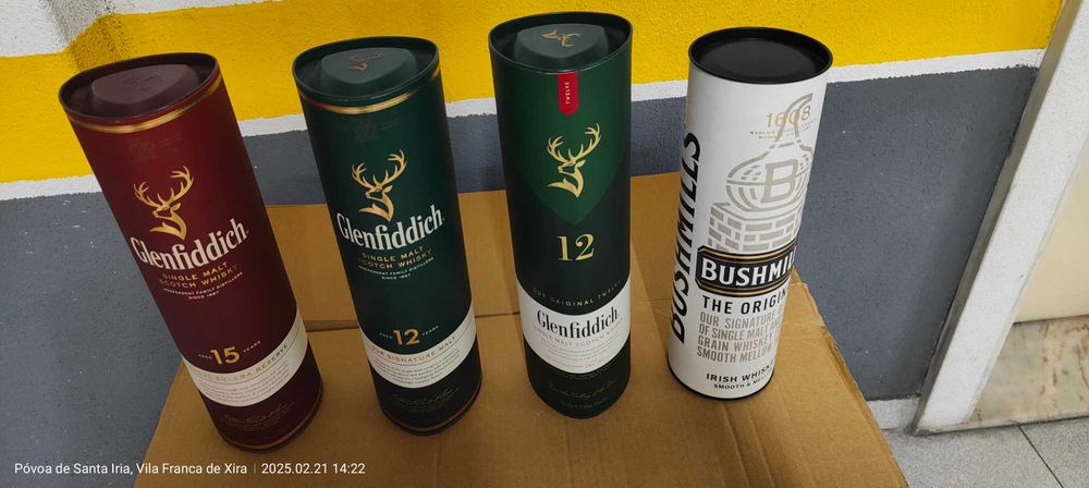 Caixa de Whisky Glenfiddich
