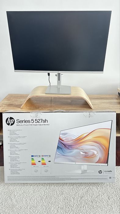 Aluguer Monitor fino e grande HP 27” Full HD | 10€/mês