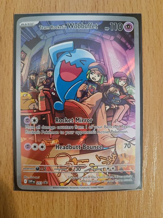 Wobbuffet full art pokemon promo