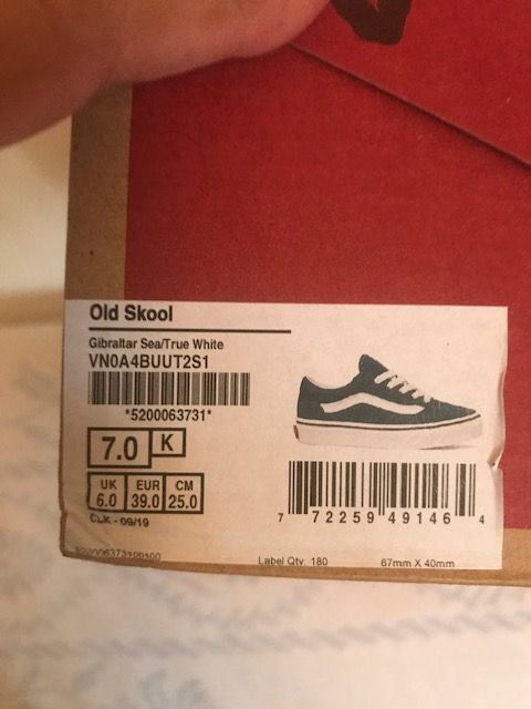 Ténis VANS novos - Azuis