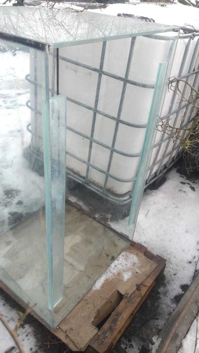 duże akwarium szyba 10mm terrarium 400L masywne