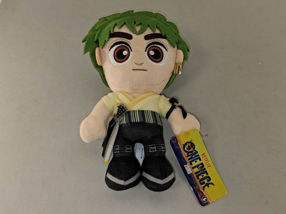 N213 Maskotka Pluszak Pluszowa Zoro One Piece Anime Netflix Zabawka