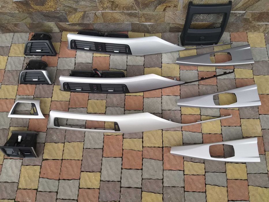 Bmw F30 F32 F34 F36 декор інтерєр накладка алюминий дерево алюміній