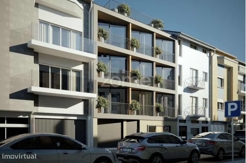 T1 novo com lugar de garagem no centro de Aveiro
