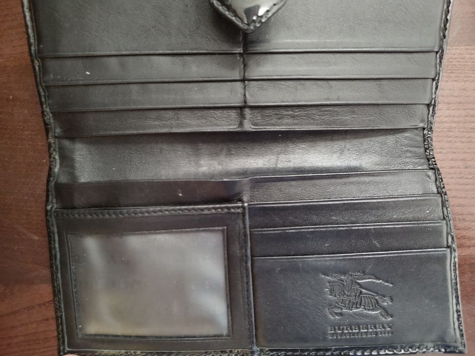 Carteira porta moedas Burberry