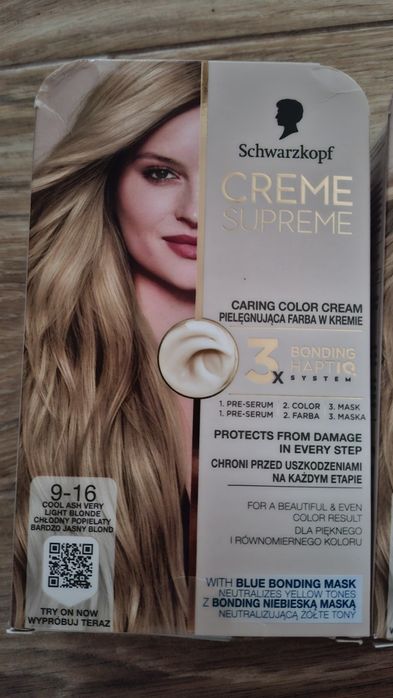 Farba do włosów Schwarzkopf Creme Supreme