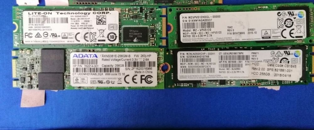 Ssd M2 Sata 128-256GB Ssd mSATA 256GB 512Gb
