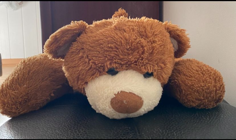 Peluche Urso deitado cor castanho