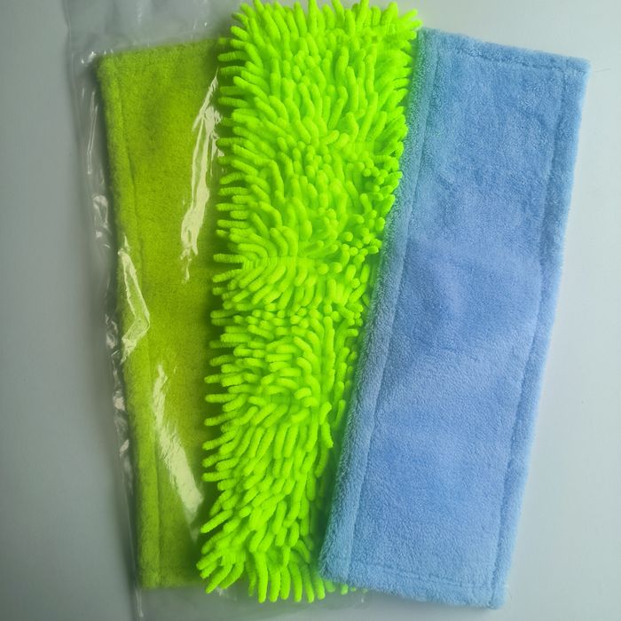 Набір мопів (запасок) на швабру 40*10 см, 3 шт