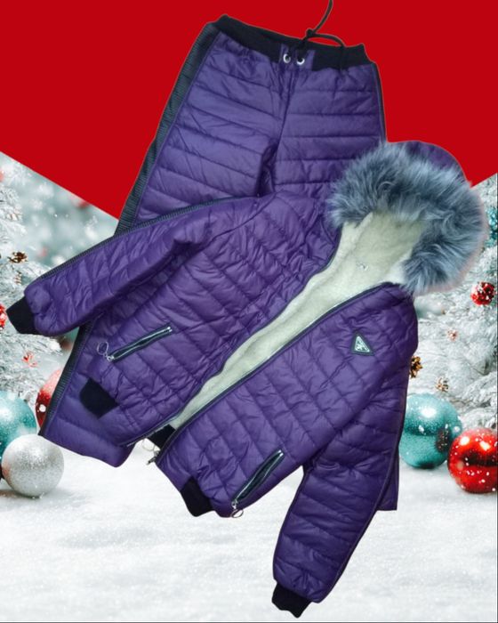 Жіночий зимовий лижний костюм