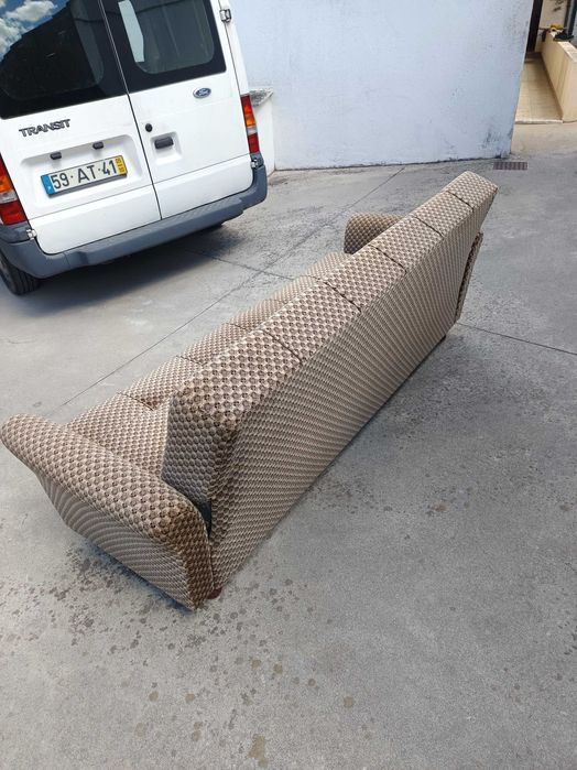 Sofá cama com 220 cm