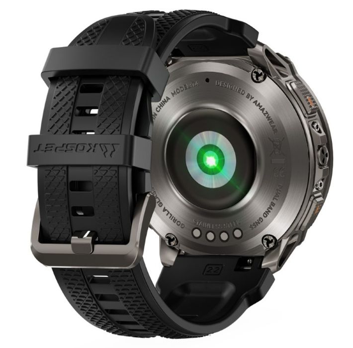 KOSPET TANK T4 Smartwatch Militarny GPS AMOLED 1.43" 10ATM Mapy Offline