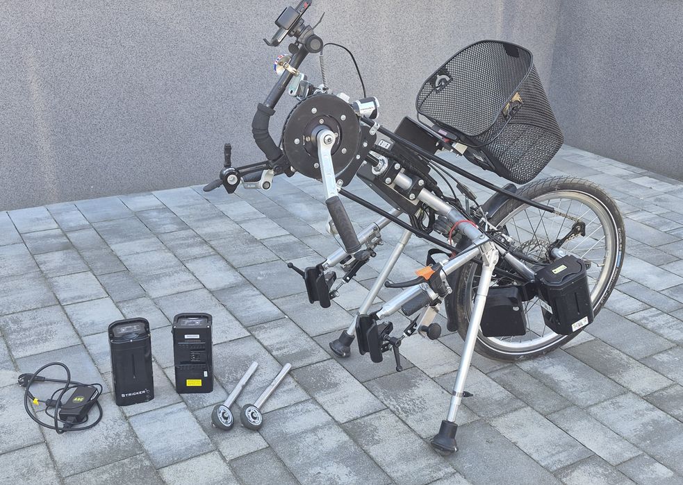 Handbike Elektryczny Rower do wózka inwalidzkiego
