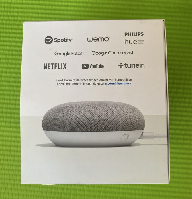 Продам умную колонку Google Home Mini новую.
