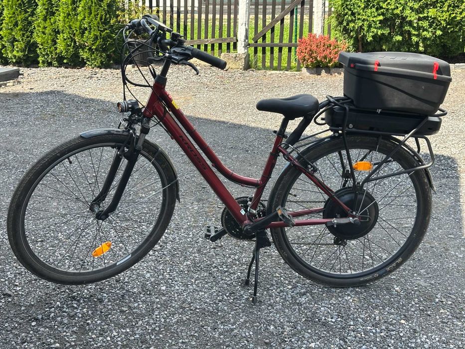 Rower elektryczny KROSS konwersja Mxus