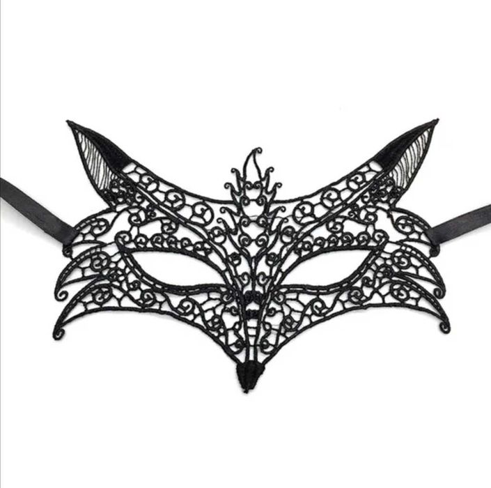Кружевная маска, карнавальная, игровая, сексуальное белье секс білизна
