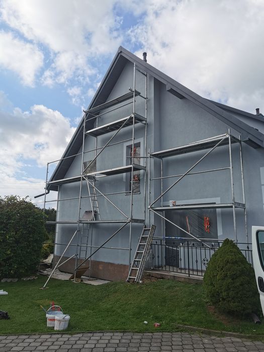 Malowanie dachów, malowanie dachu, malowanie dachówki.