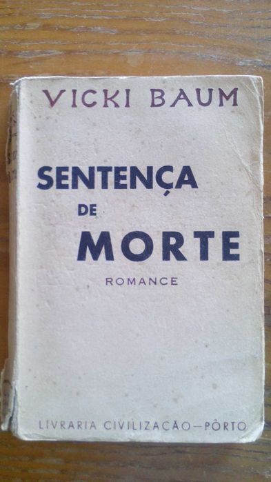 Sentença de Morte, de Vicki Baum