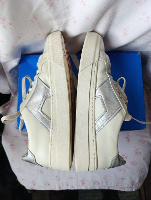 Оригинальные кроссовки Santoni Double Buckle Deri р.40.5